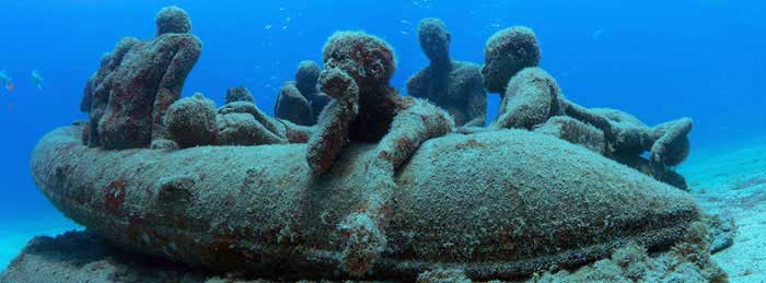 Europe’s first underwater museum in Lanzarote